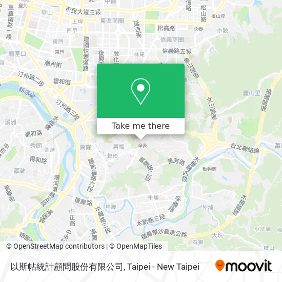 以斯帖統計顧問股份有限公司 map