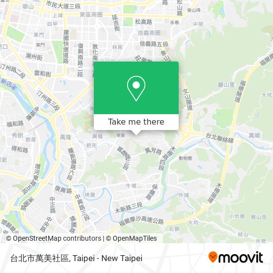 台北市萬美社區 map