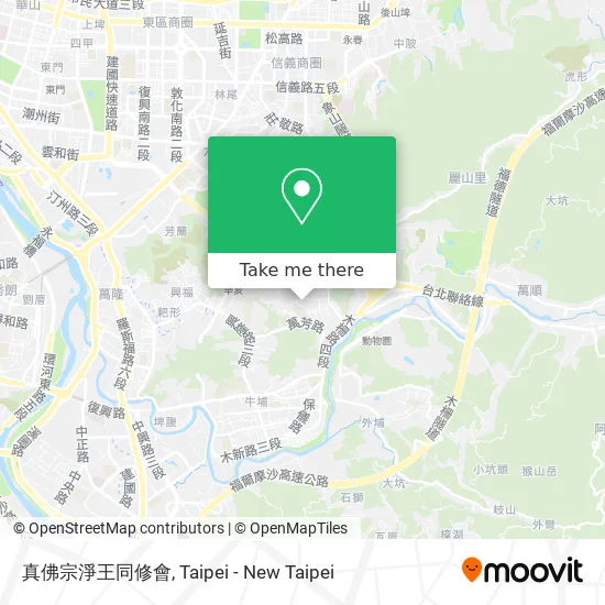 真佛宗淨王同修會 map