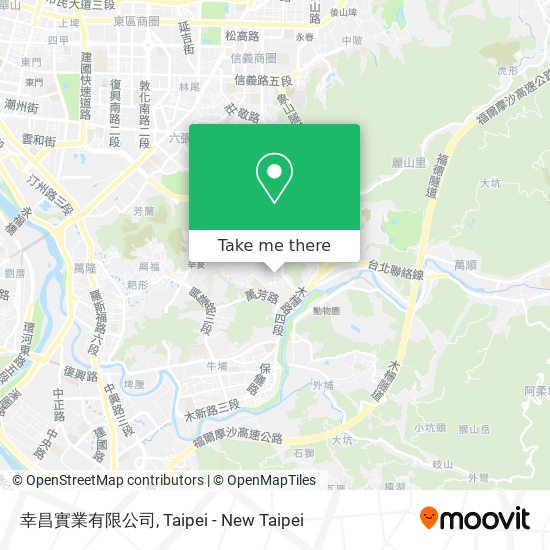 幸昌實業有限公司地圖