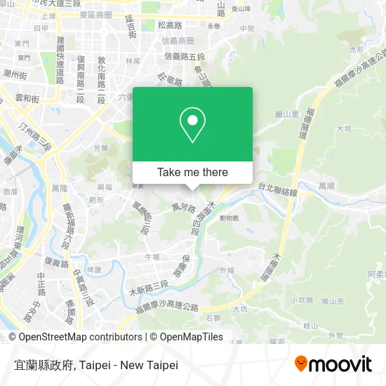 宜蘭縣政府地圖