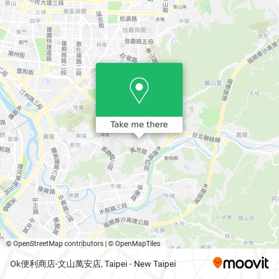 Ok便利商店-文山萬安店 map