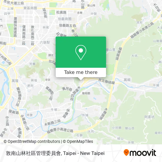敦南山林社區管理委員會 map