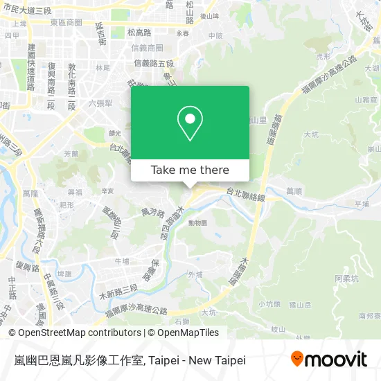 嵐幽巴恩嵐凡影像工作室地圖