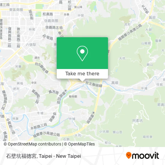 石壁坑福德宮 map