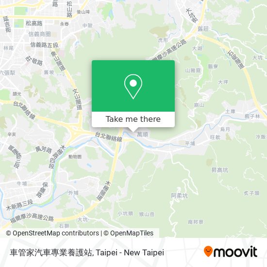 車管家汽車專業養護站 map