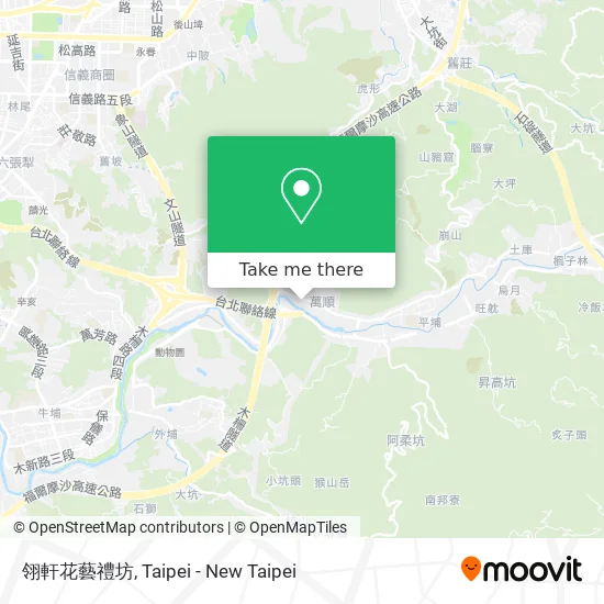 翎軒花藝禮坊 map