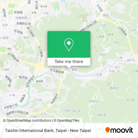 Taishin International Bank地圖