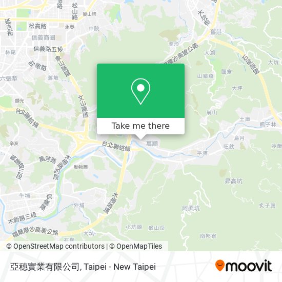 亞穗實業有限公司 map