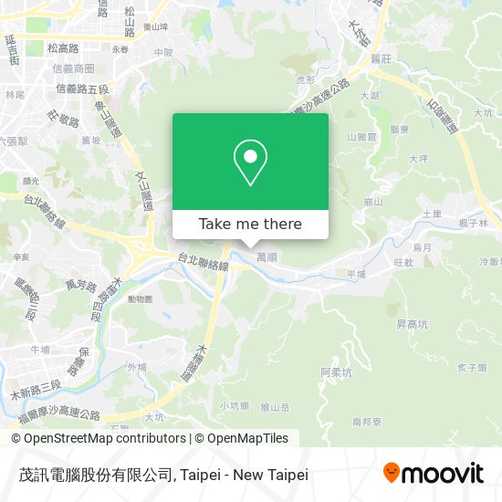 茂訊電腦股份有限公司 map