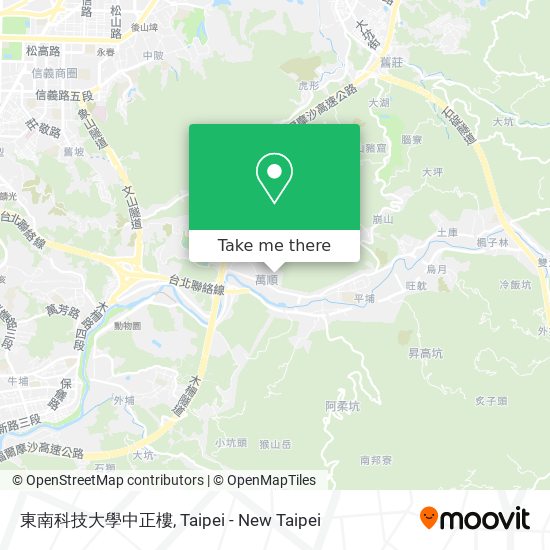 東南科技大學中正樓 map