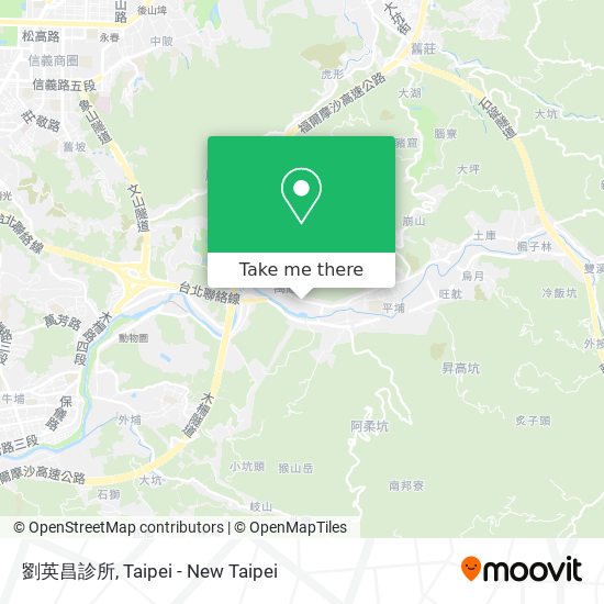 劉英昌診所 map