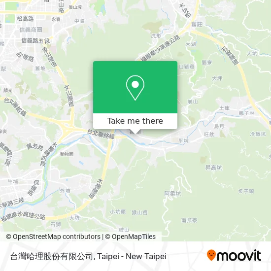台灣哈理股份有限公司 map
