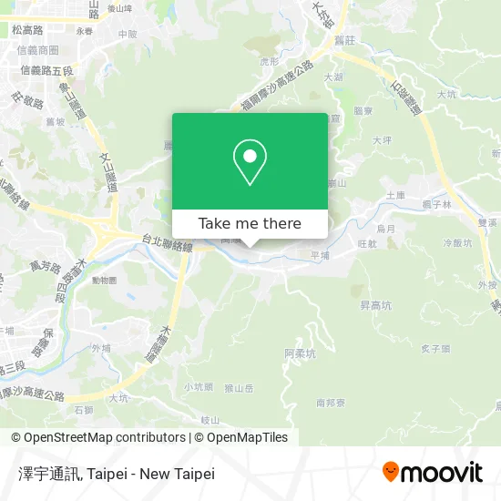 澤宇通訊 map