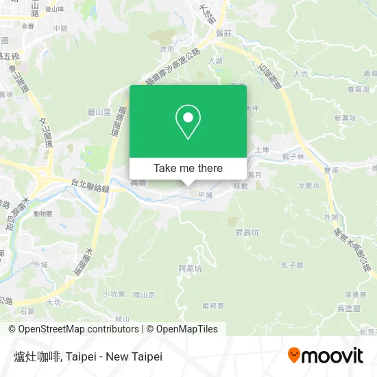 爐灶咖啡 map