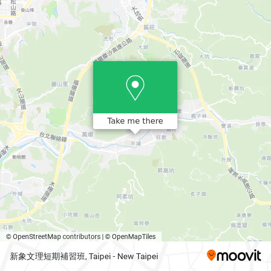 新象文理短期補習班 map