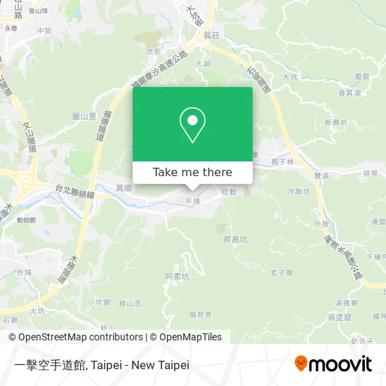 一擊空手道館地圖