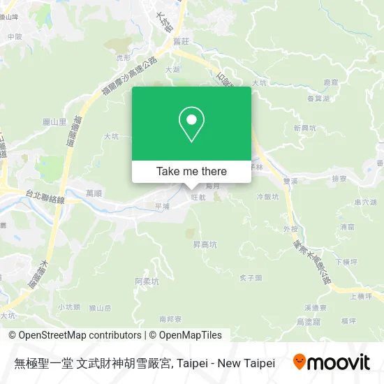無極聖一堂 文武財神胡雪嚴宮 map