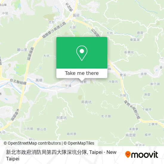 新北市政府消防局第四大隊深坑分隊 map