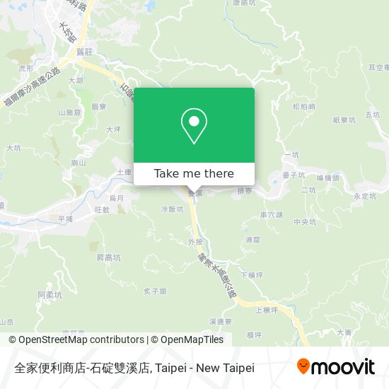 全家便利商店-石碇雙溪店地圖