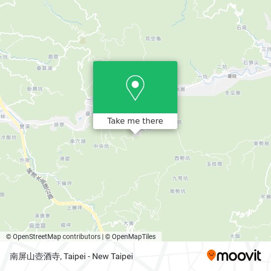 南屏山壺酒寺 map