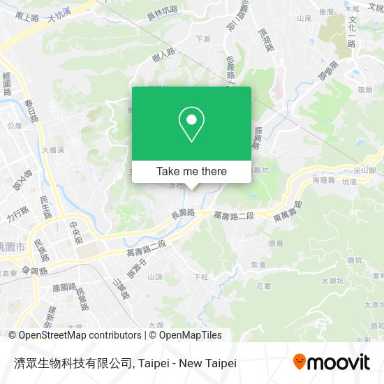 濟眾生物科技有限公司地圖