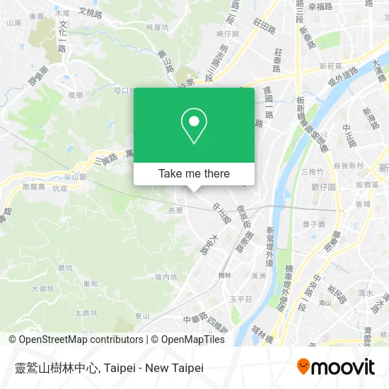 靈鷲山樹林中心地圖