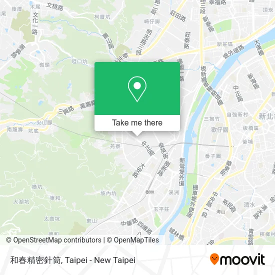 和春精密針筒地圖