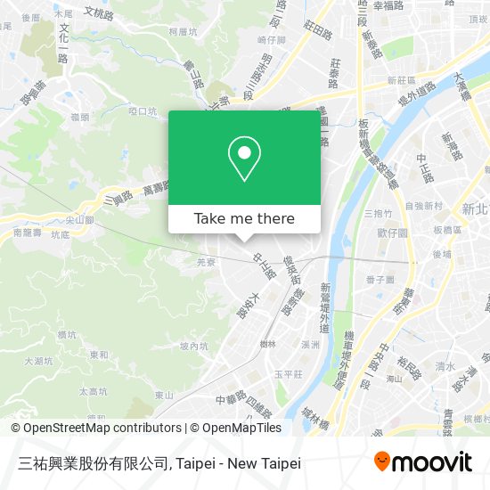 三祐興業股份有限公司地圖