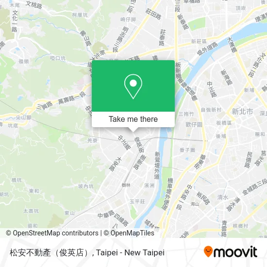 松安不動產（俊英店）地圖