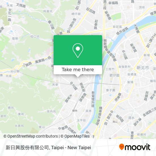 新日興股份有限公司地圖