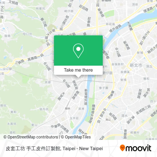 皮套工坊 手工皮件訂製館 map