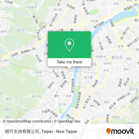 穩可生技有限公司地圖