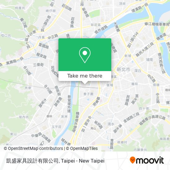 凱盛家具設計有限公司 map