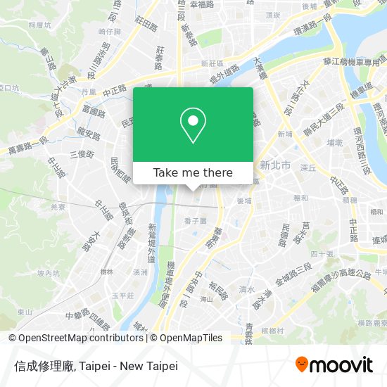 信成修理廠 map