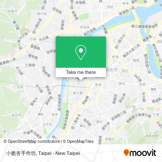 小脆杏手作坊地圖