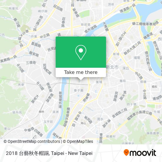 2018 台藝秋冬帽踢 map