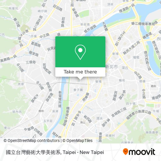 國立台灣藝術大學美術系 map