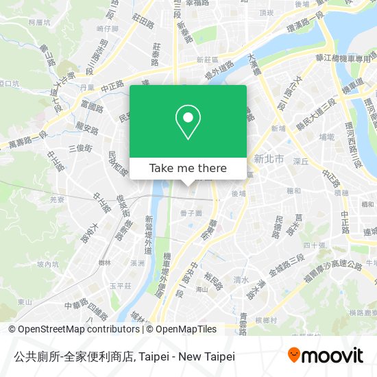 公共廁所-全家便利商店 map