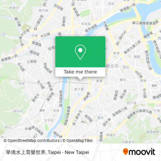 華僑水上育樂世界 map