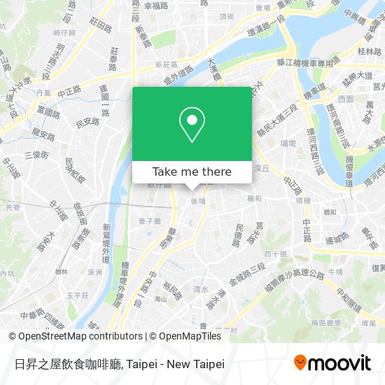日昇之屋飲食咖啡廳地圖
