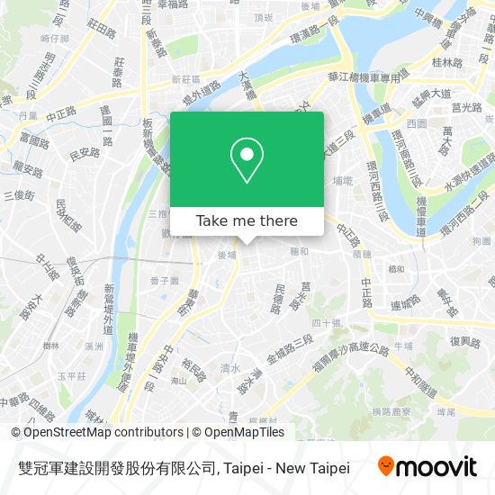 雙冠軍建設開發股份有限公司 map
