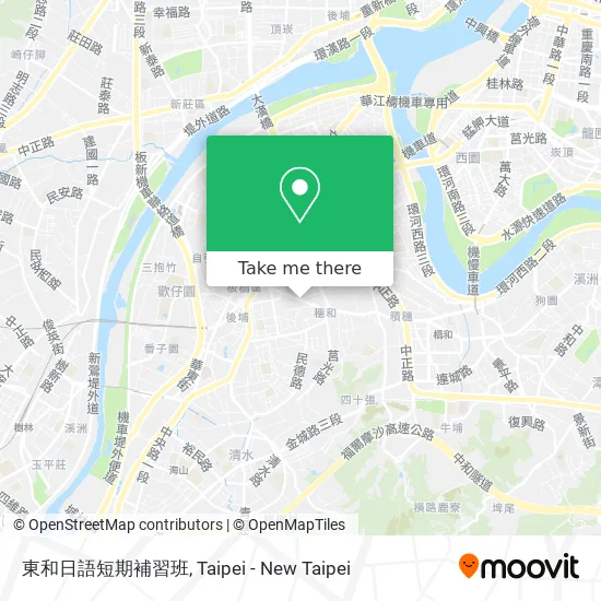 東和日語短期補習班 map