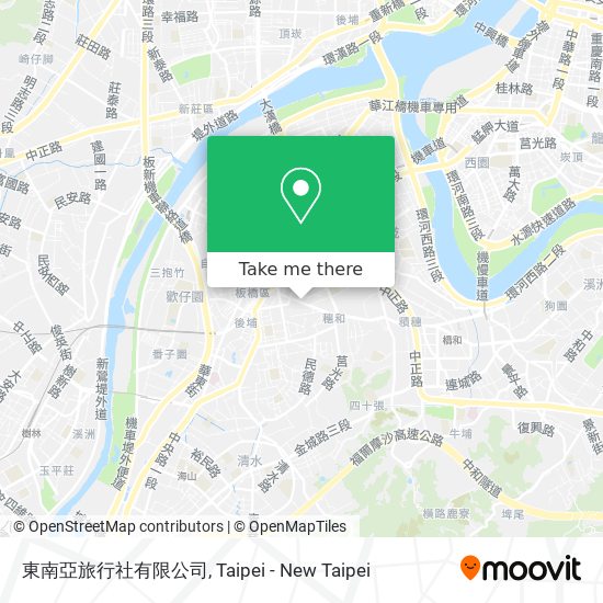 東南亞旅行社有限公司地圖