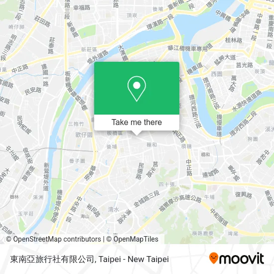 東南亞旅行社有限公司地圖
