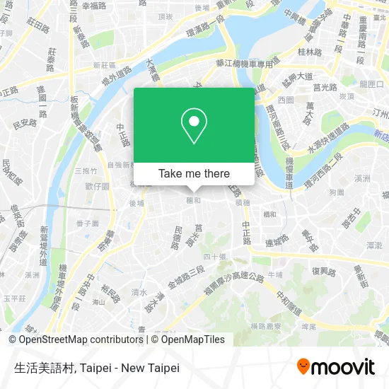 生活美語村地圖