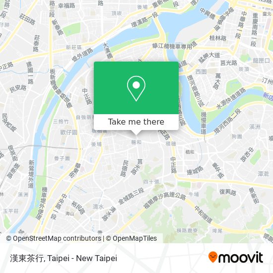 漢東茶行 map