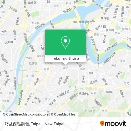 巧益西點麵包 map