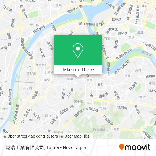 崧浩工業有限公司 map