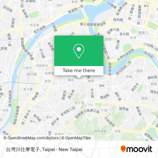 台灣川仕摩電子 map